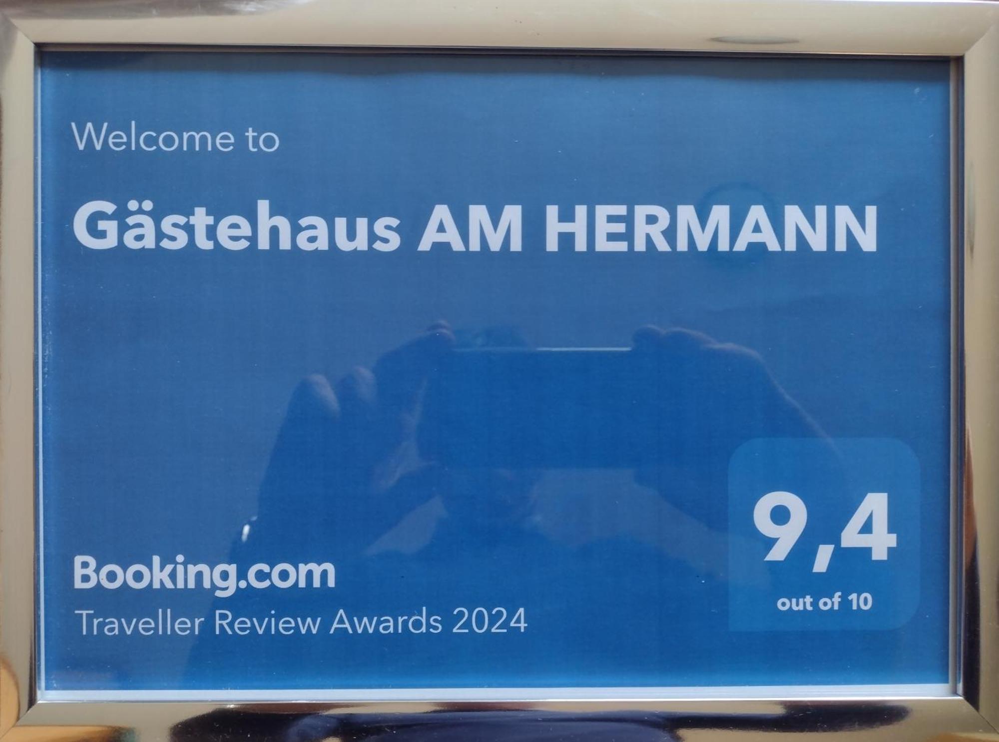 Gaestehaus Am Hermann Герстель Екстер'єр фото